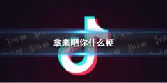 你梗|拿来吧你是什么梗？ 拿来吧你梗表情包走一波